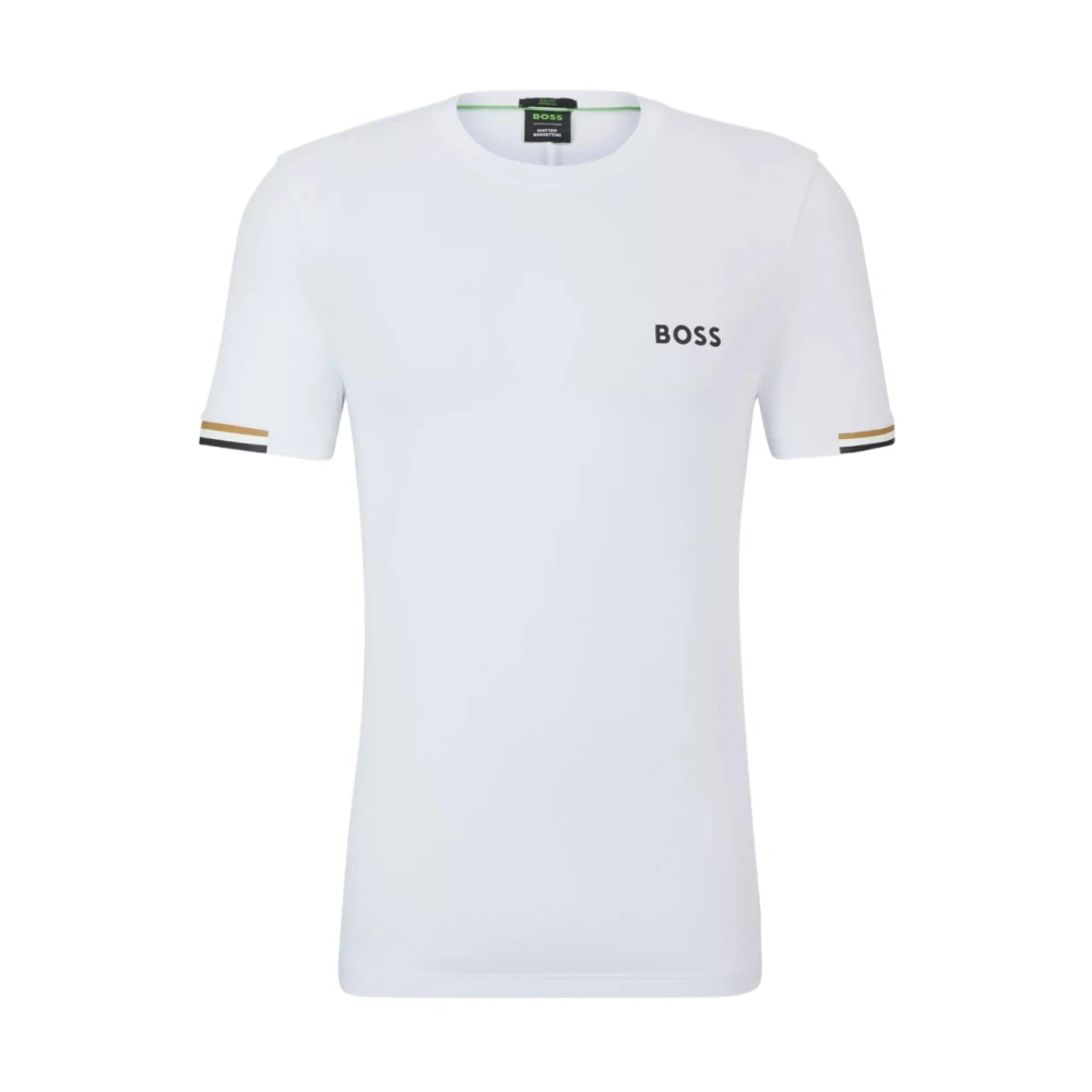 Boss Witte T-shirts en Polos White Heren
