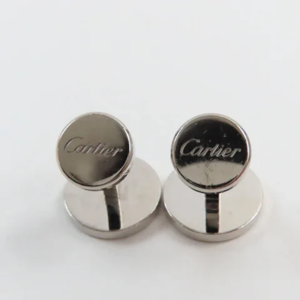 Cartier Vintage Pre-owned Metal home-office Gray Heren