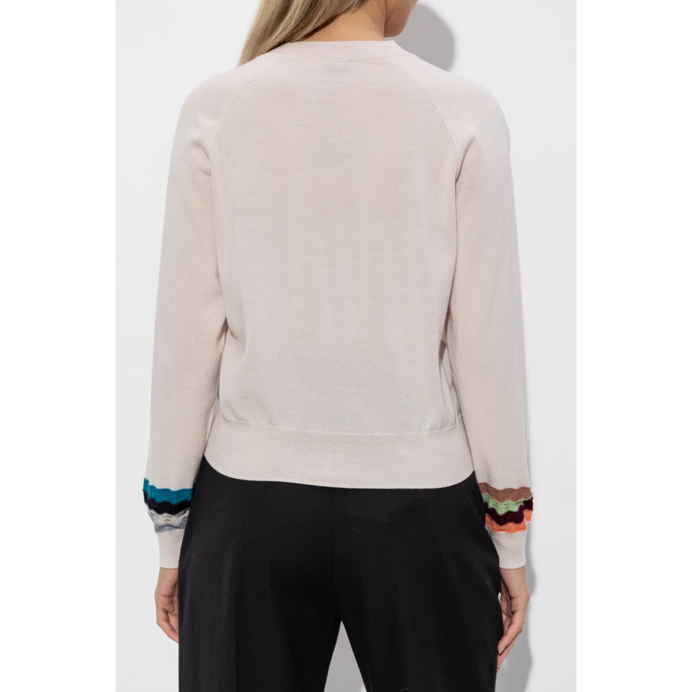 PS By Paul Smith Wollen Vest Beige Dames