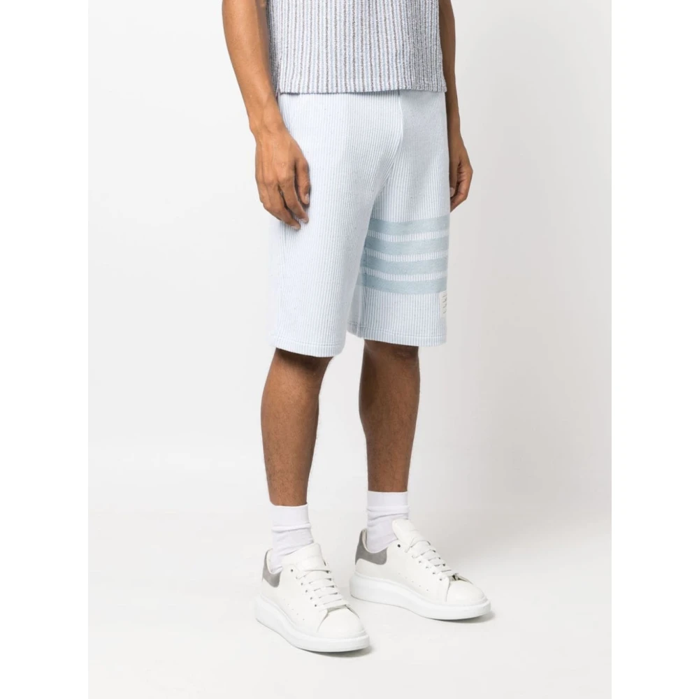 Thom Browne Casual Jersey Sweatshirt Blue Heren