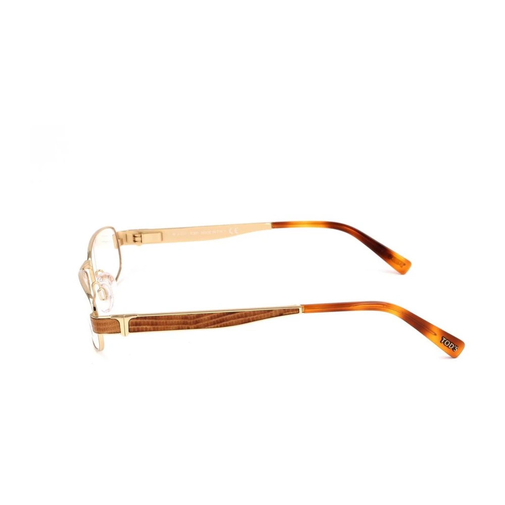 TOD'S Metalen frames met roze en gouden wijzerplaat Yellow Dames
