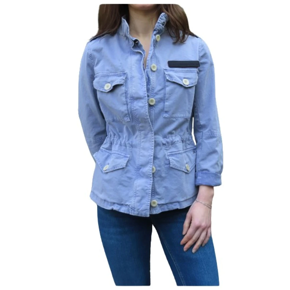 Mason's Eva Safari Jas Blue Dames