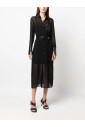 chemisier-mix-fabric-midi-dress