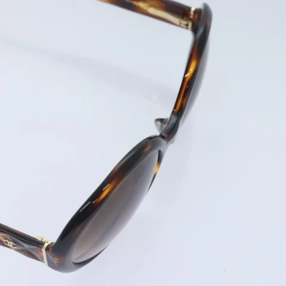 Dior Vintage Pre-owned Plastic sunglasses Brown Dames