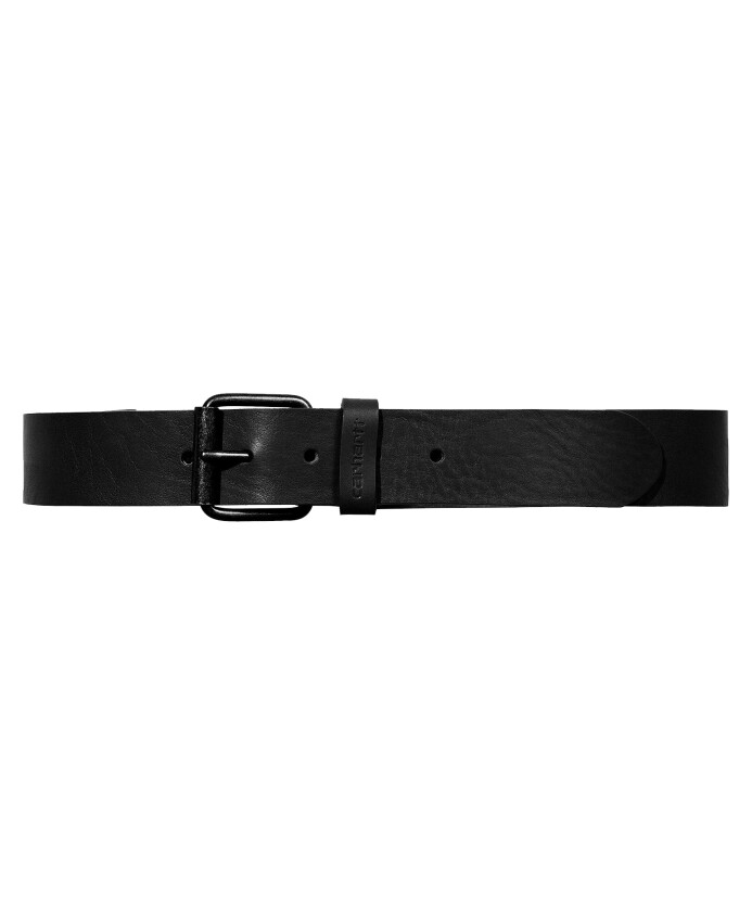 zwart-leren-script-riem-met-metalen-gesp
