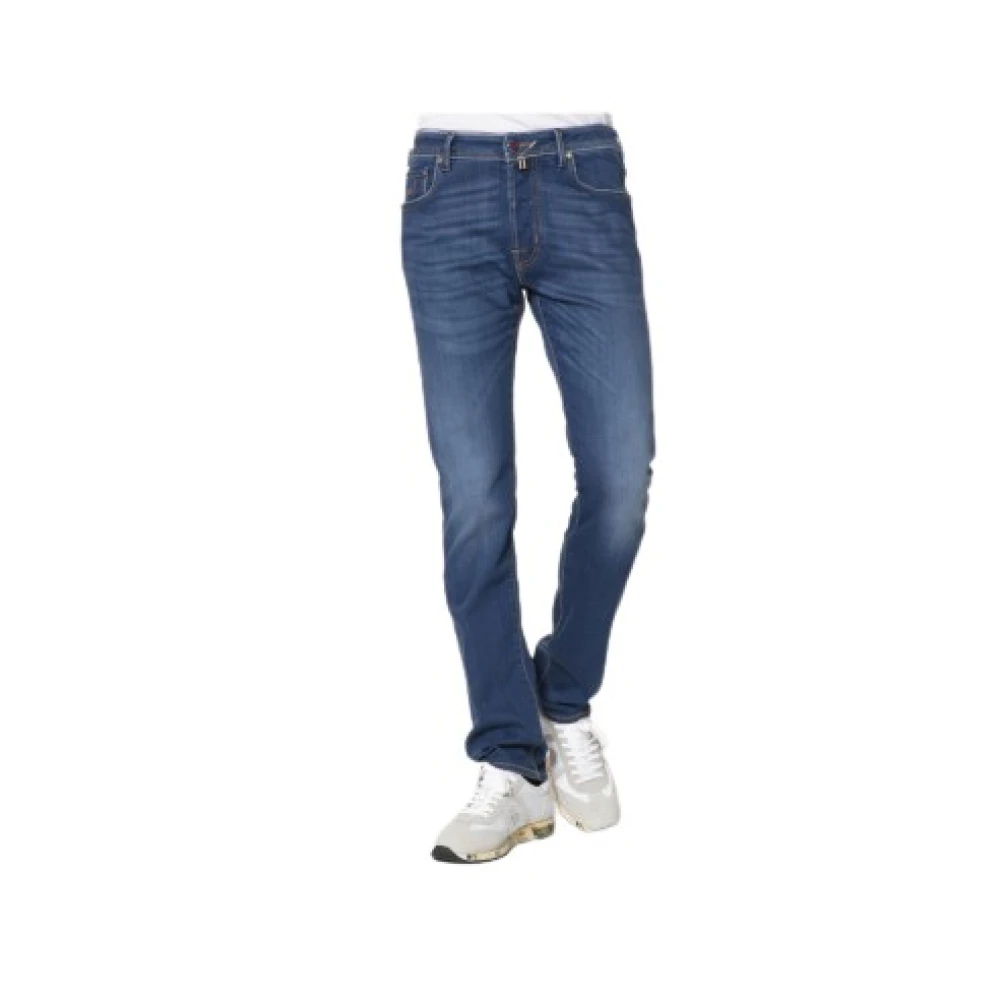 Jacob Cohën Uomo Blu Jeans Denim Classici