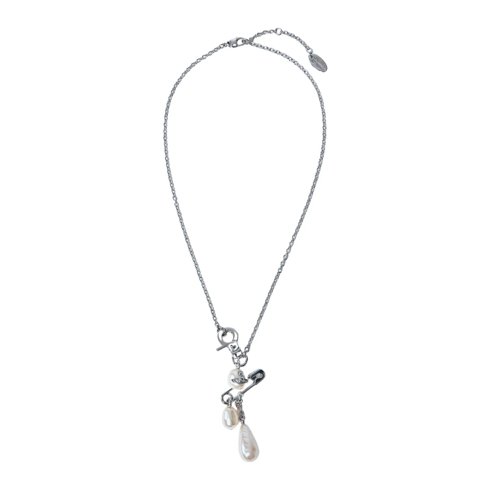 Vivienne Westwood Unisex Silver Claude Small Necklace - Jewellery One Size - Image 3
