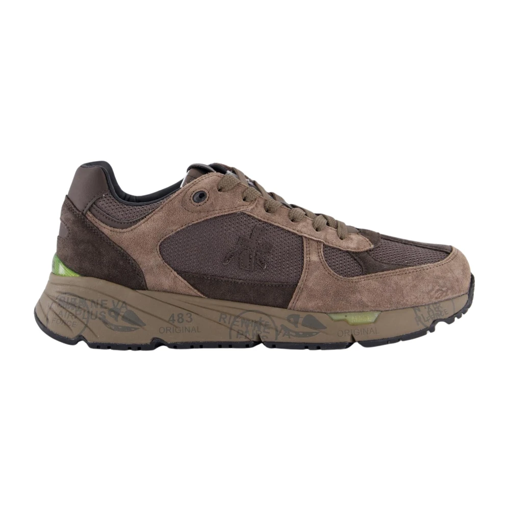 Premiata Bruine Sneaker voor Heren Heren Schoenen