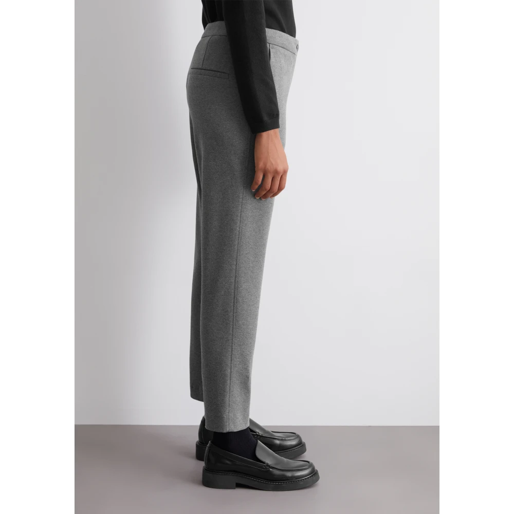 Marc O'Polo Jersey broek slim Gray Dames