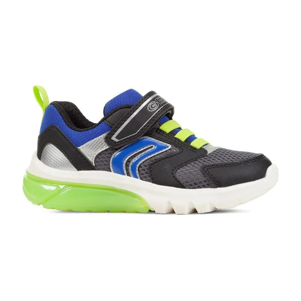 Geox Boys Grey Kids Royal Sneakers