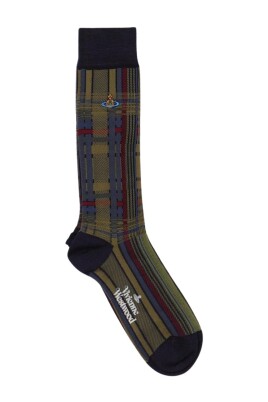 multicolor-plaid-crew-socks