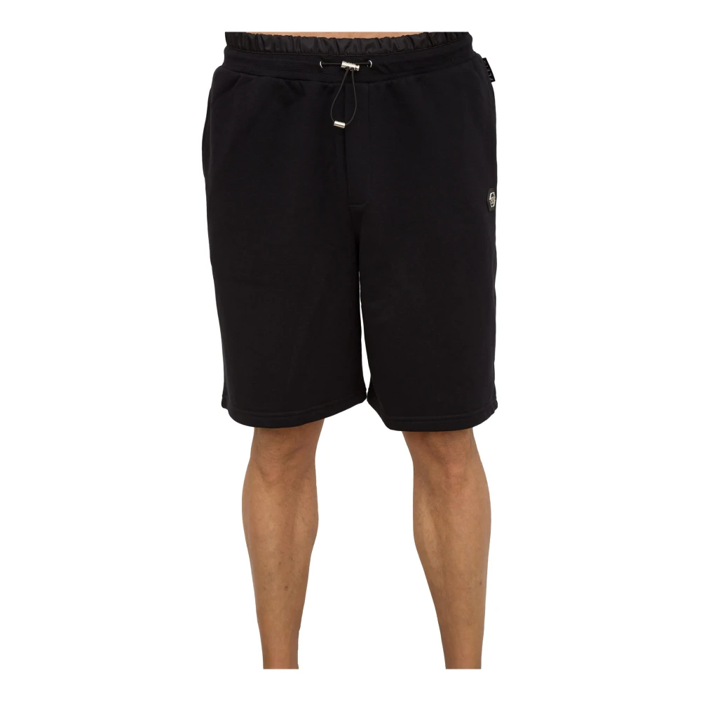 Philipp Plein Stijlvolle Bermuda Shorts voor Mannen Black Heren