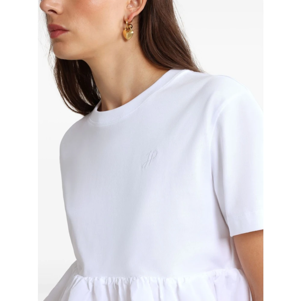 Patou Witte T-shirts en Polos White Dames