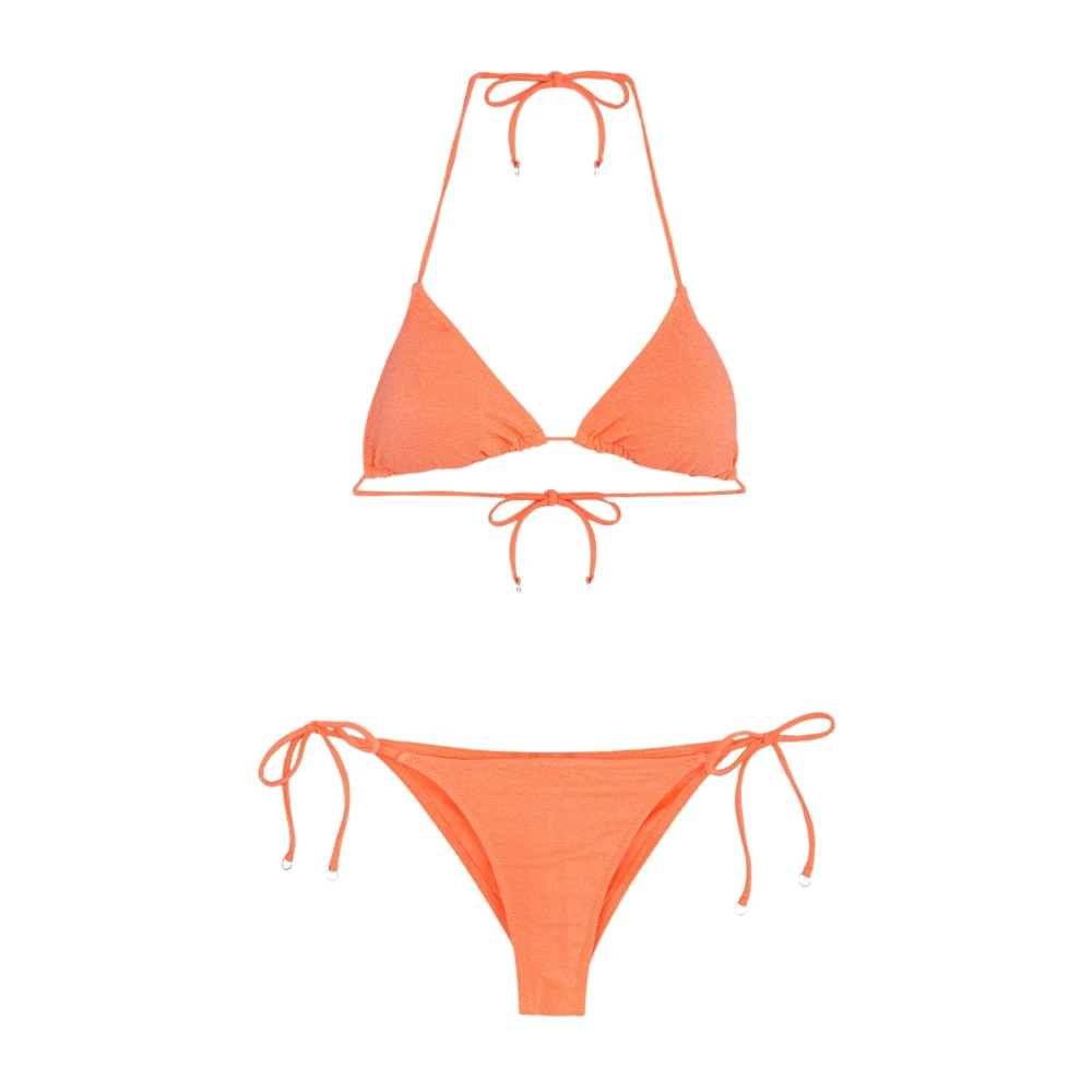 F**k Bikini Triangolo E Slip Brasiliano Regolabile Visionary Dose Orange Dames