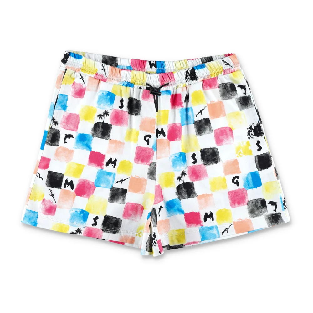 Msgm Shorts Multicolor, Flicka