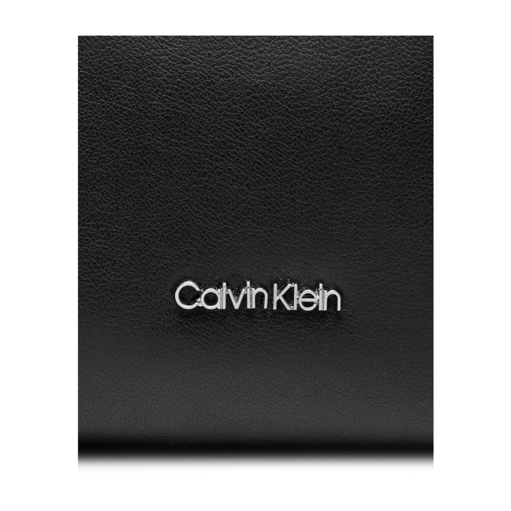 Calvin Klein Zwarte Schoudertas voor Vrouwen Black Dames