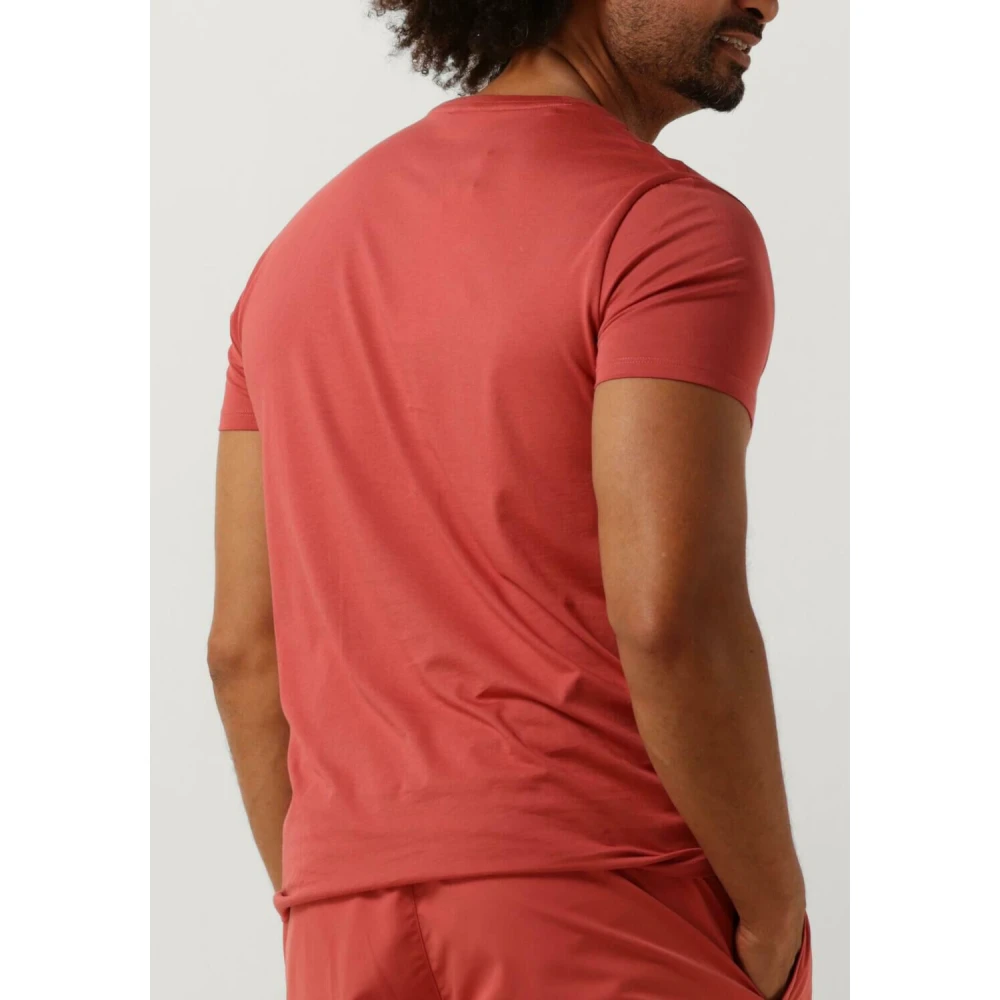 Lacoste Heren Polo & Tee-shirt Stijlvol Casual Red Heren
