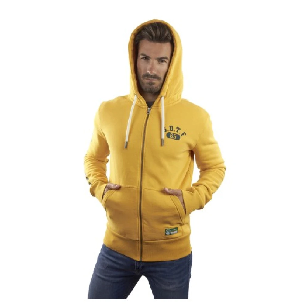 Superdry Heren Sweatshirt Yellow Heren