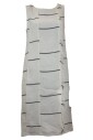 robe-en-lin-blanc-a-rayures-bleues