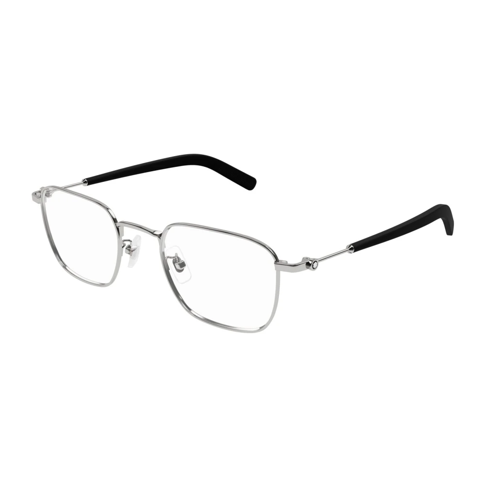 Montblanc Men's Gray Glasses, 52 Mm, Optical Frame
