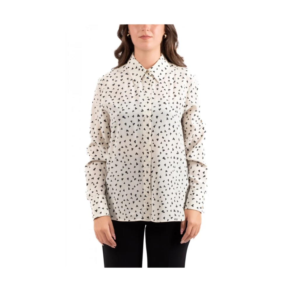 Max Mara Studio Elegante Studio Overhemd White Dames