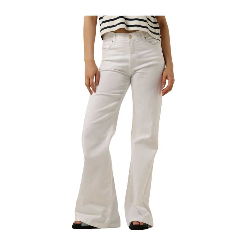 Co'Couture Witte Lange Jeans Dory Stijlvol White Dames