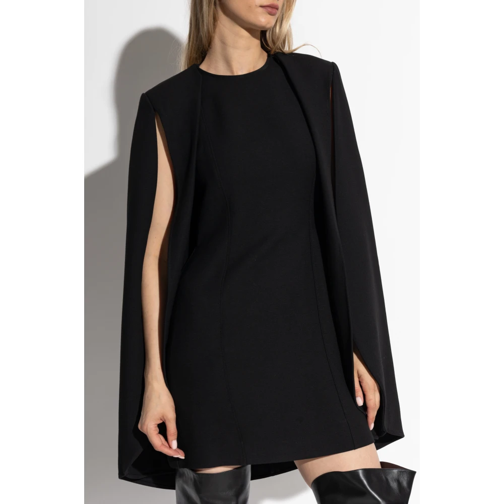 Stella Mccartney Jurk met decoratieve mouwen Black Dames