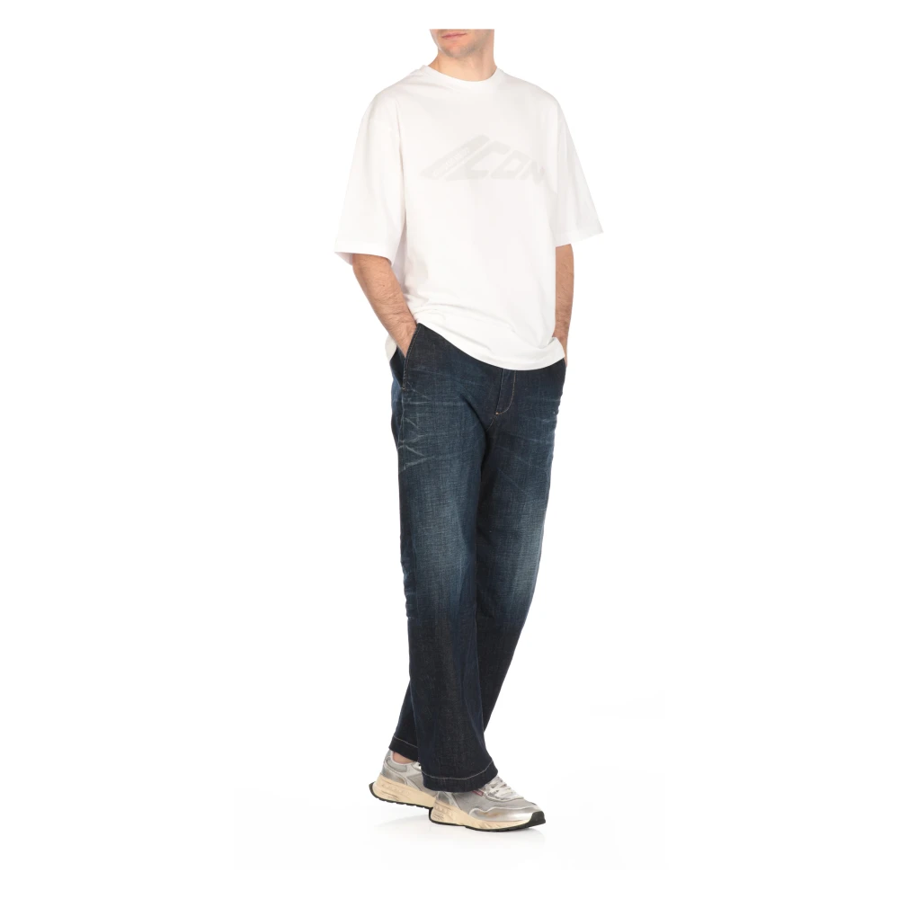Dsquared2 Wit T-shirt met logoprint White Heren