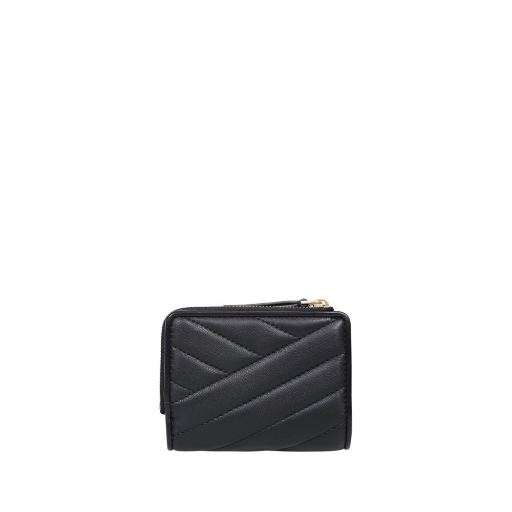 TORY BURCH Chevron Bi-Fold Portemonnee Black Dames