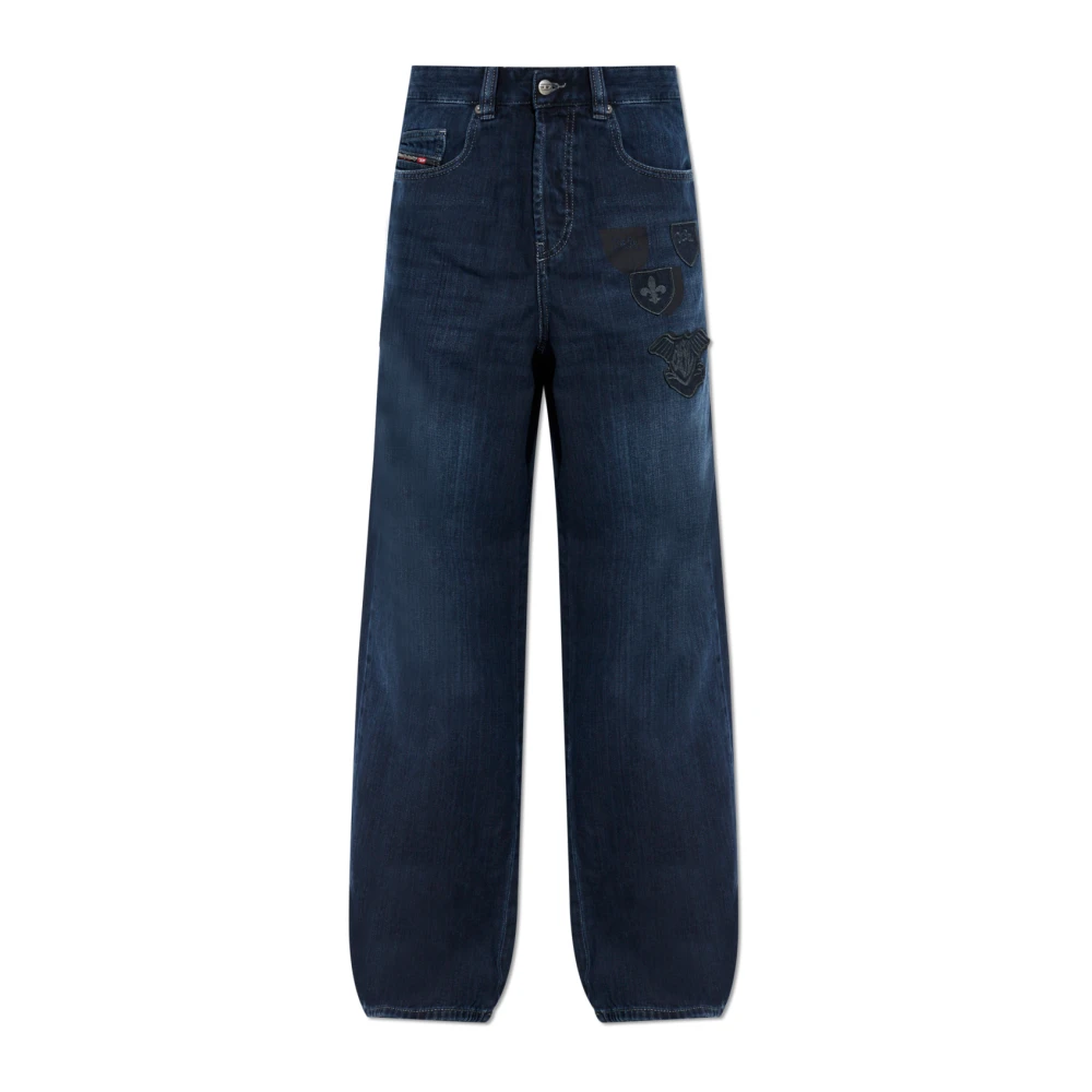 Diesel Uomo Blu Jeans, W30 L32, New,