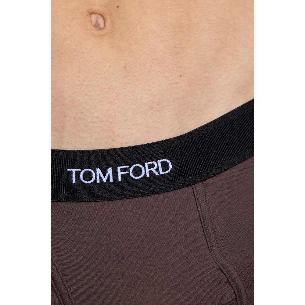 Tom Ford Onderbroeken met logo Brown Heren