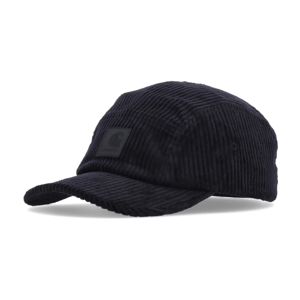 Carhartt WIP Zwarte gebogen klep camperpet Black Heren