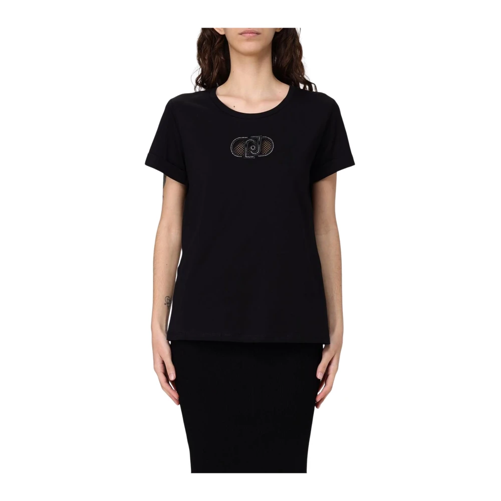 Liu Jo - Tops > T-Shirts - Black - Liu Jo - Modalova