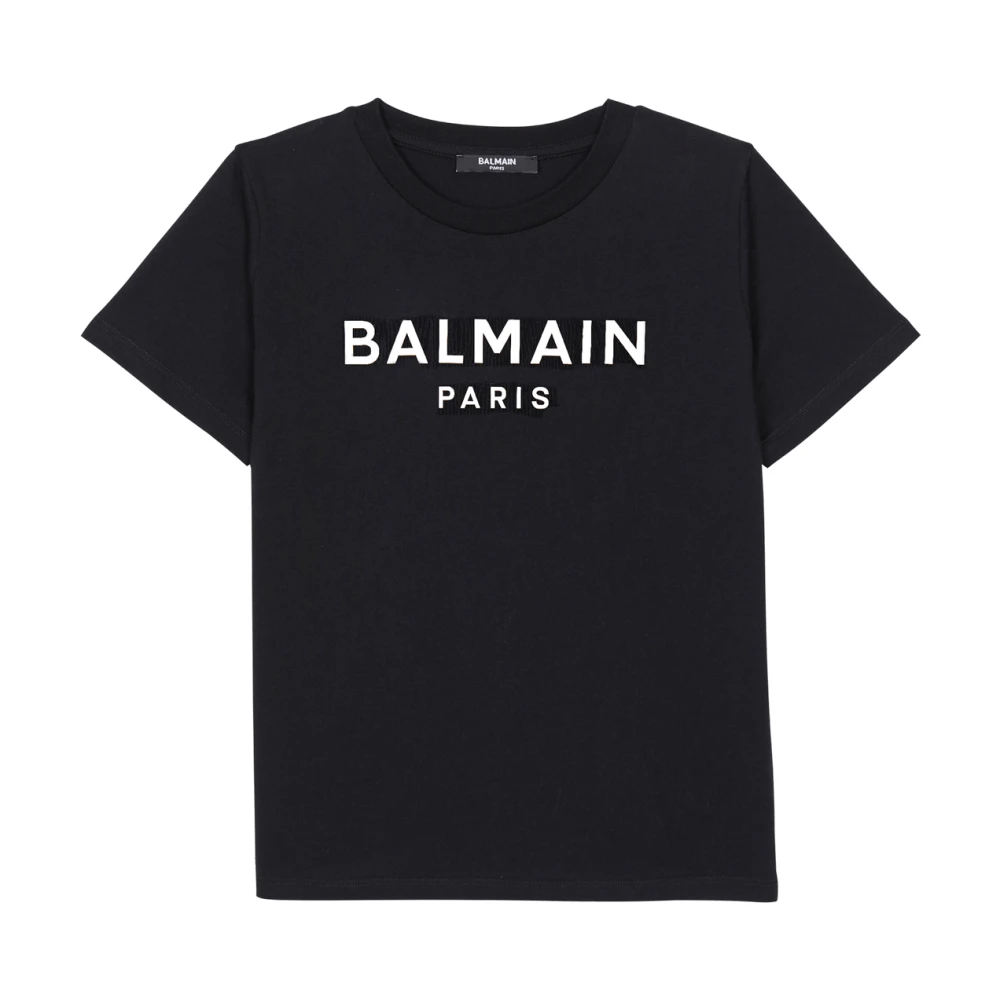 Balmain Paris metal T-shirt Black, Unisex