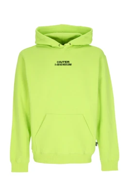 Hästar Lime Hoodie Långärmad