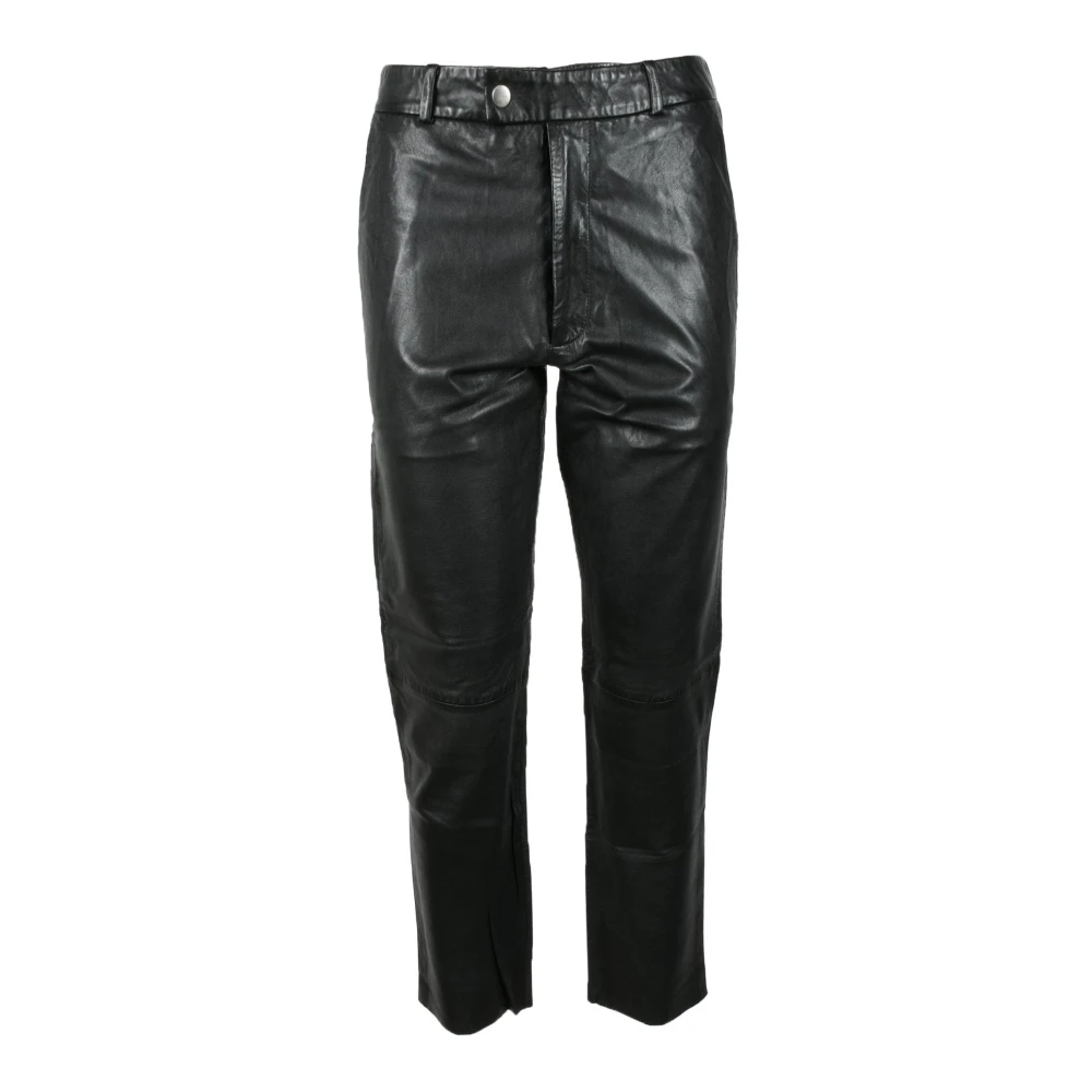 Trousers > Leather Trousers - - Bully - Modalova