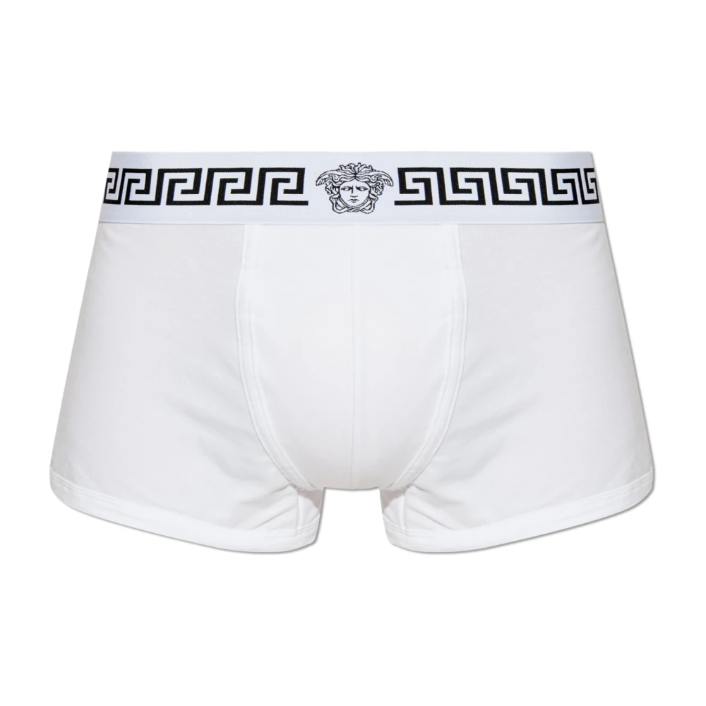 Versace Uomo Bianco - Slip In Jersey Di Cotone - Underwear - S