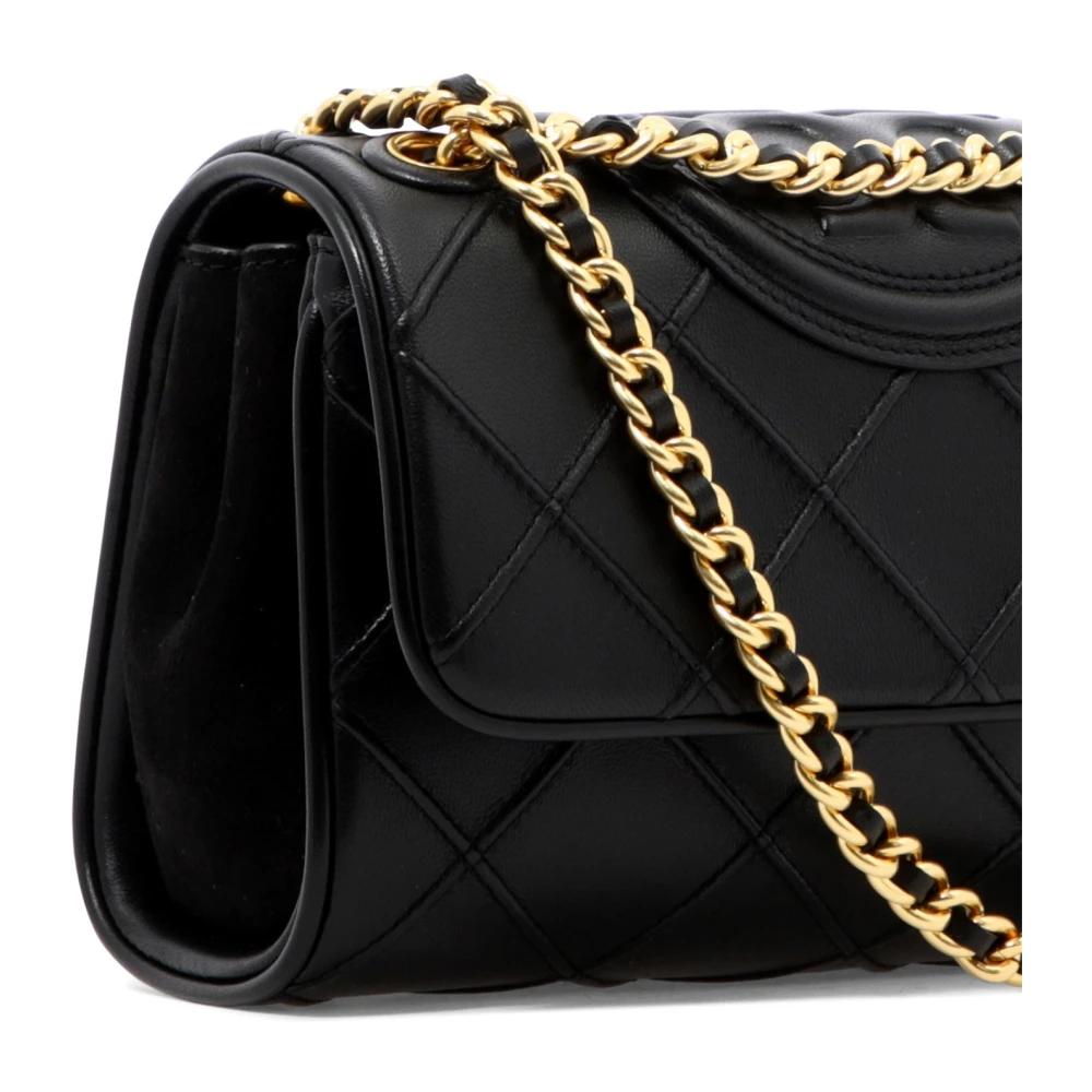 TORY BURCH Zachte Convertible Schoudertas Black Dames