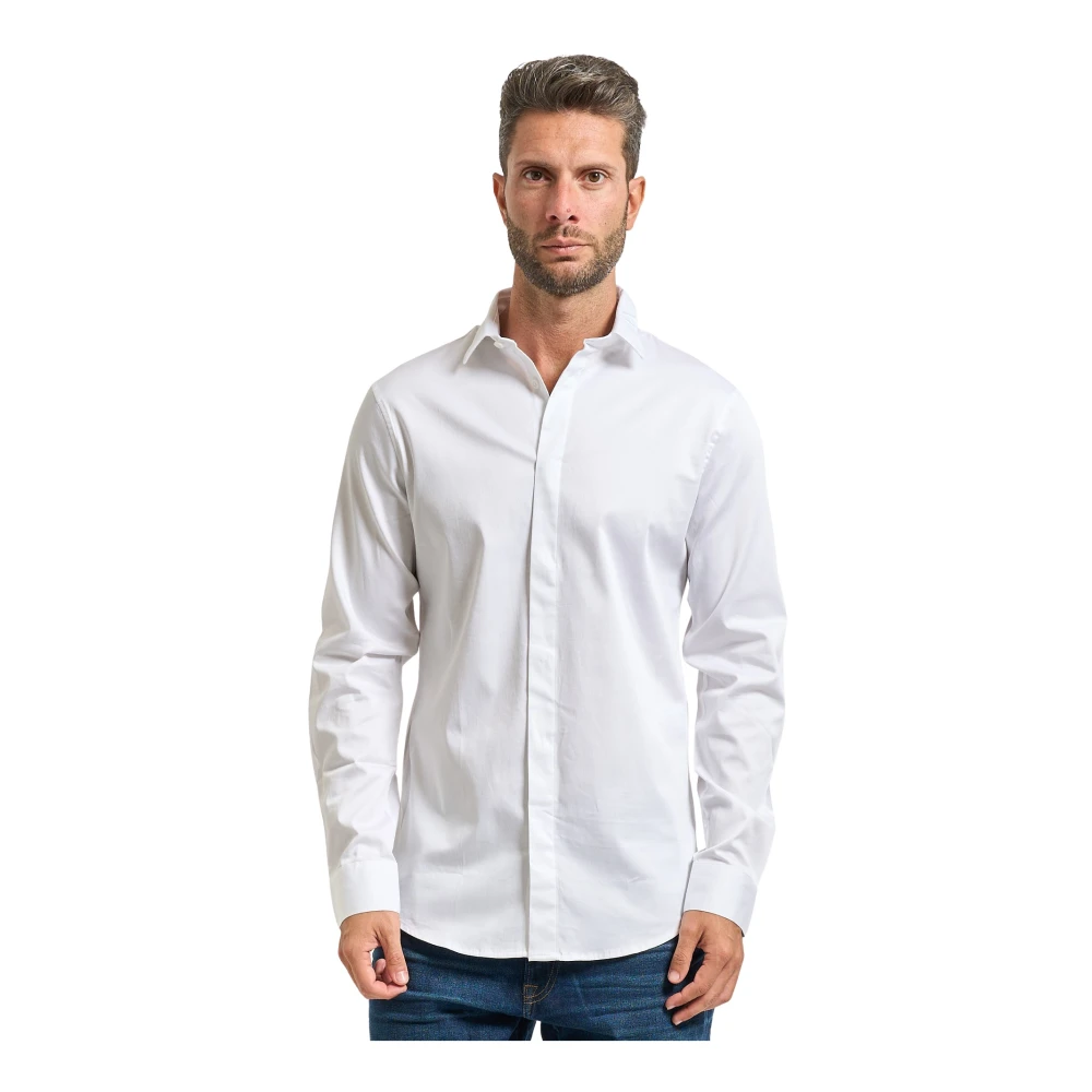 Armani Exchange Uomo Bianco Magliette, L, New,