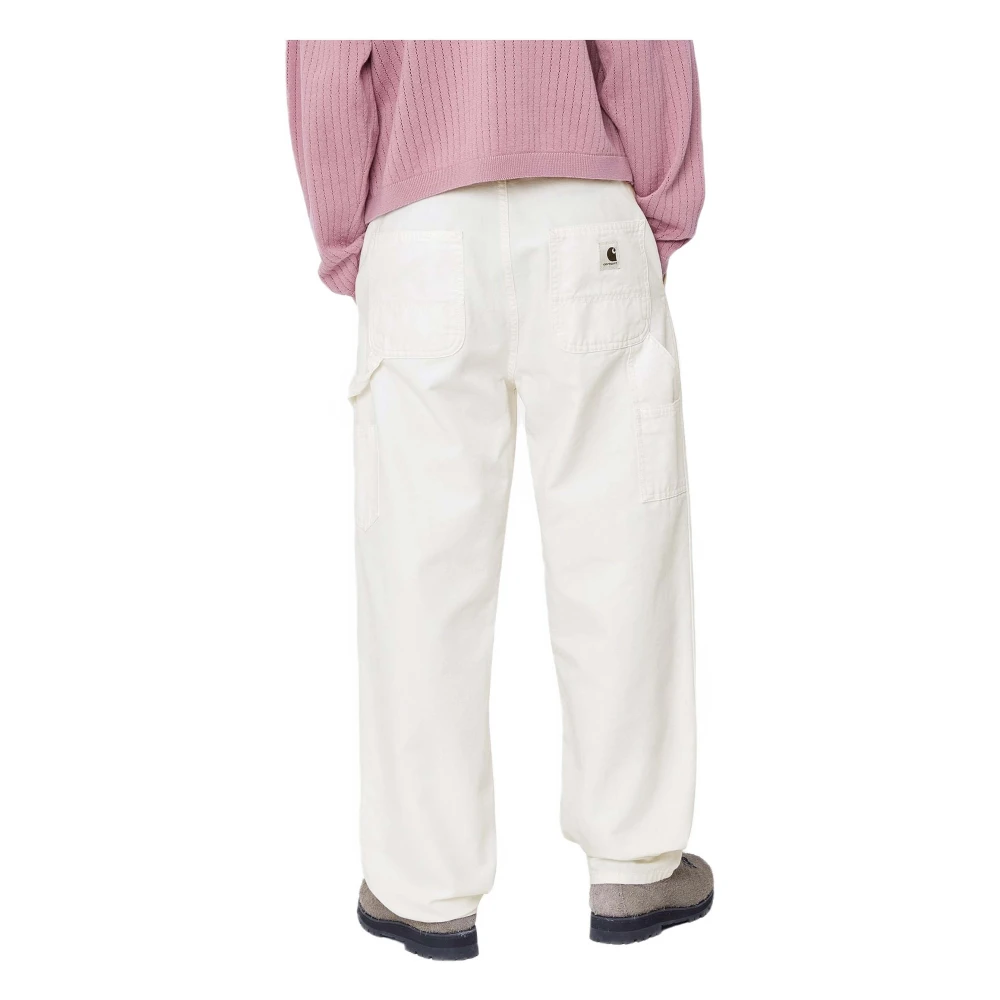 Carhartt WIP Pierce Pant Straight Lange broek White Dames