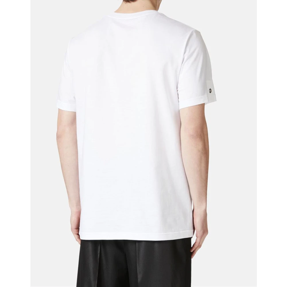 Iceberg Kortemouw T-shirt van katoenen jersey White Heren