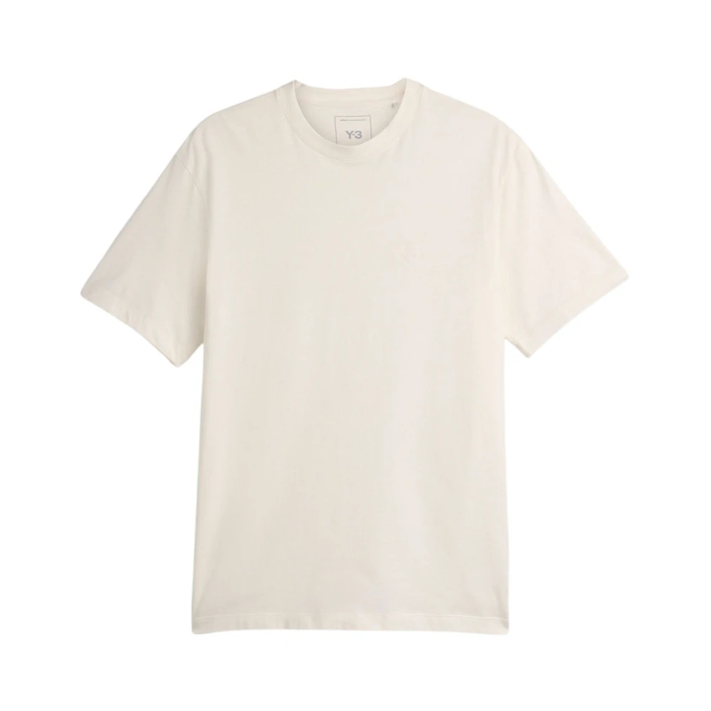 Y-3 Uomo Bianco Regular Short Sleeve Tee