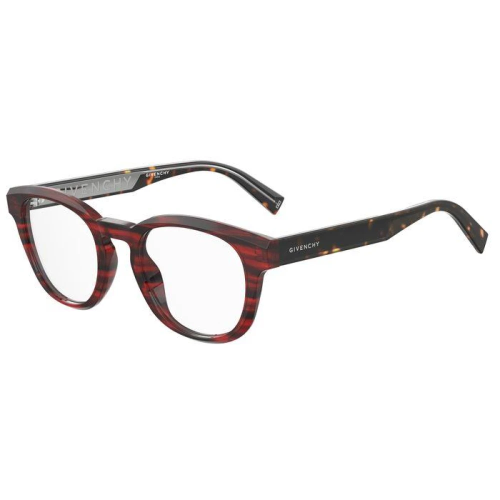 Givenchy Unisex Red Eyeglasses - Glasses - 49 Mm - Accessories