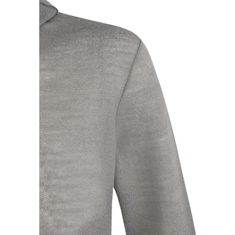 Cortana Jenna top in grijs maagdelijke wol Gray Dames