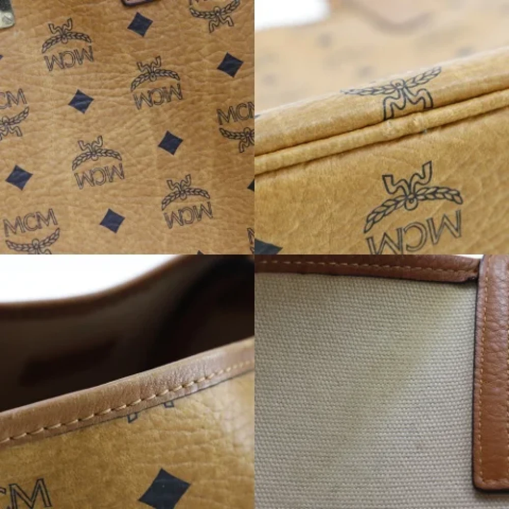 MCM Pre-owned Leather shoulder-bags Brown Dames