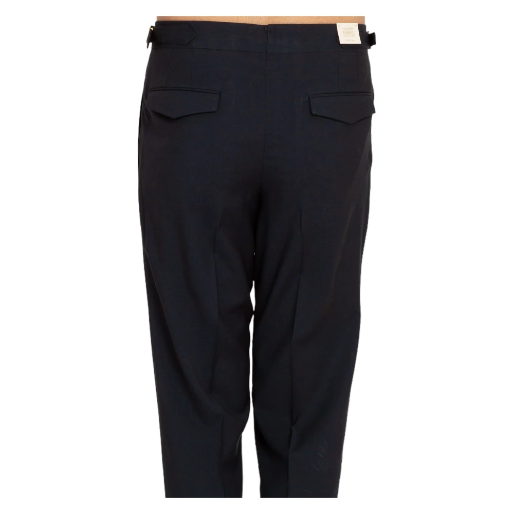 Briglia Wool Pants Quartieri Zignone Blue Heren