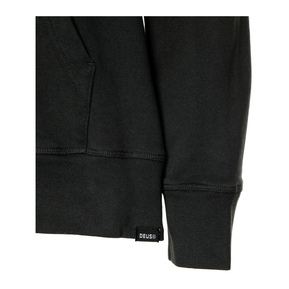 Deus Ex Machina Cosmo Hoodie met kangoeroezak Gray Heren