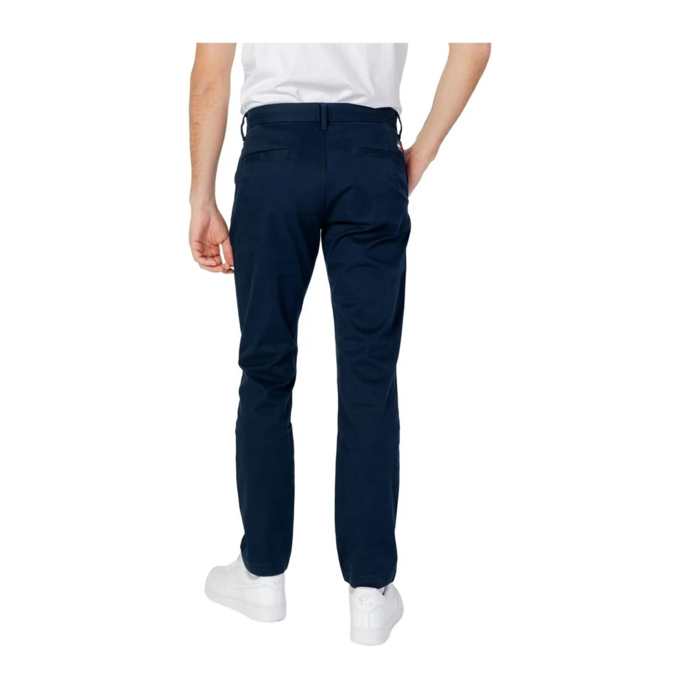 Tommy Jeans Tapered katoenen broek Lente Zomer collectie Blue Heren