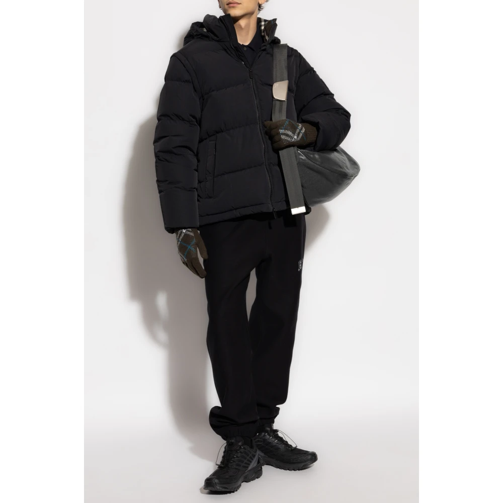 Burberry Donsjas met afneembare mouwen Black Heren