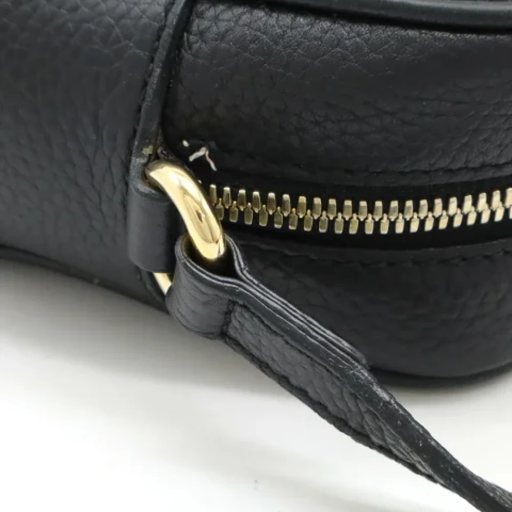Gucci Vintage Pre-owned Leather gucci-bags Black Dames
